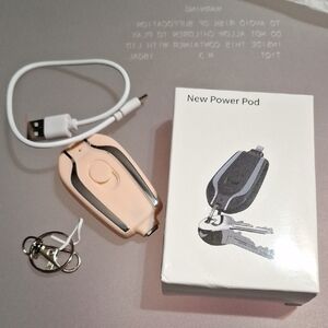 Keychain Charger - Pink